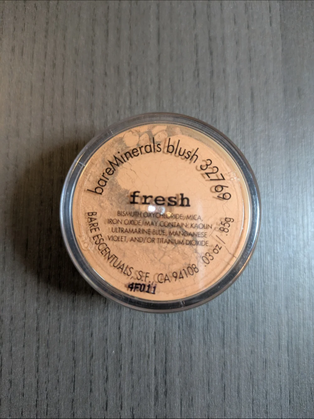 bareMinerals Fresh Blush Loose Powder - Sealed .03oz